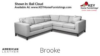 The Brooke Sectional | American Leather Cover Gallery – Fabric & Leather | Portland 2018