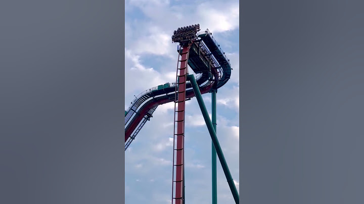 Yukon Striker: The World's Tallest, Longest and Faster Dive Coaster; Designed by: B&M #rollercoaster