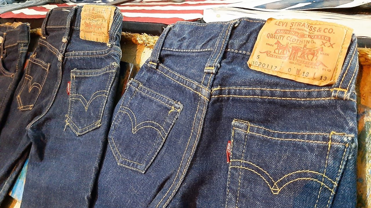 LEVI'S JEANS FOR KIDS - MADE IN USA 