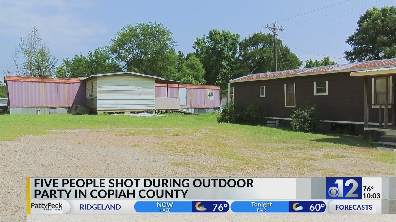 Shooting injures five at Copiah County house party