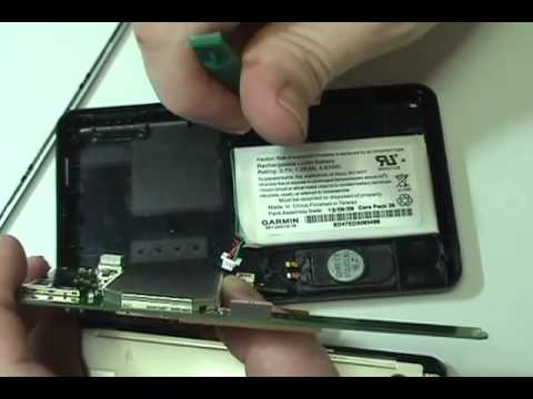 How To Replace Your Garmin Nuvi 1390T Battery - YouTube