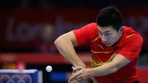 Ma Long Backhand Technique - Backhand Again Backspin