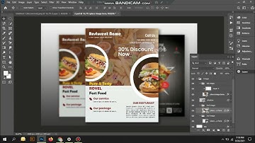 How to use flyer Mockup - Make Photoshop Mockup Tutorial - Bangla tutorial