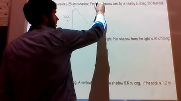 Similar Triangles Application Problems