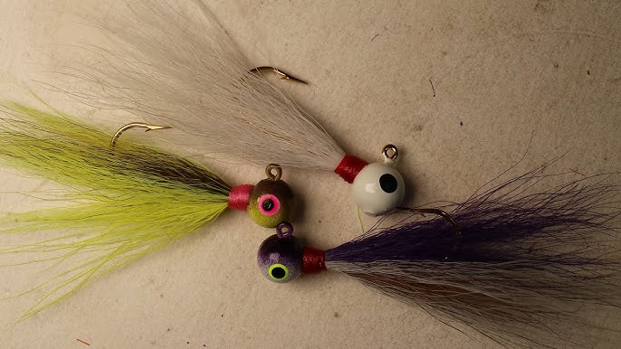 HOW TO Tie A BUCKTAIL Jig (Hair Jig)