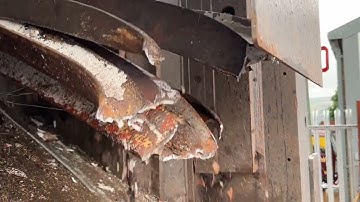 Copex S-Wing 1000 tonne compression shear at work