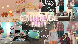 Sims 4 | Gender Reveal Party
