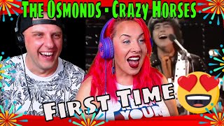 First Time Reaction To The Osmonds  Crazy Horses [HQ stereo] THE WOLF HUNTERZ REACTIONS #reaction