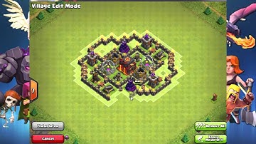 Clash of Clans - Hybrid design lvl 6