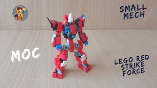LEGO RED WARRIOR MECH