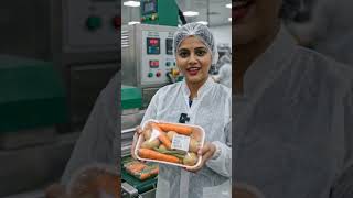 vegetable processing and packing machine,.😊#shorts
