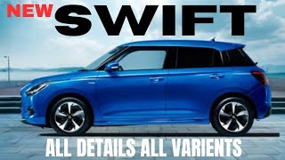 MARUTI SUZUKI NEW SWIFT 2024|NEW SWIFT ALL VARIENTS REVIEW #marutisuzuki #newswift #newcar #cars