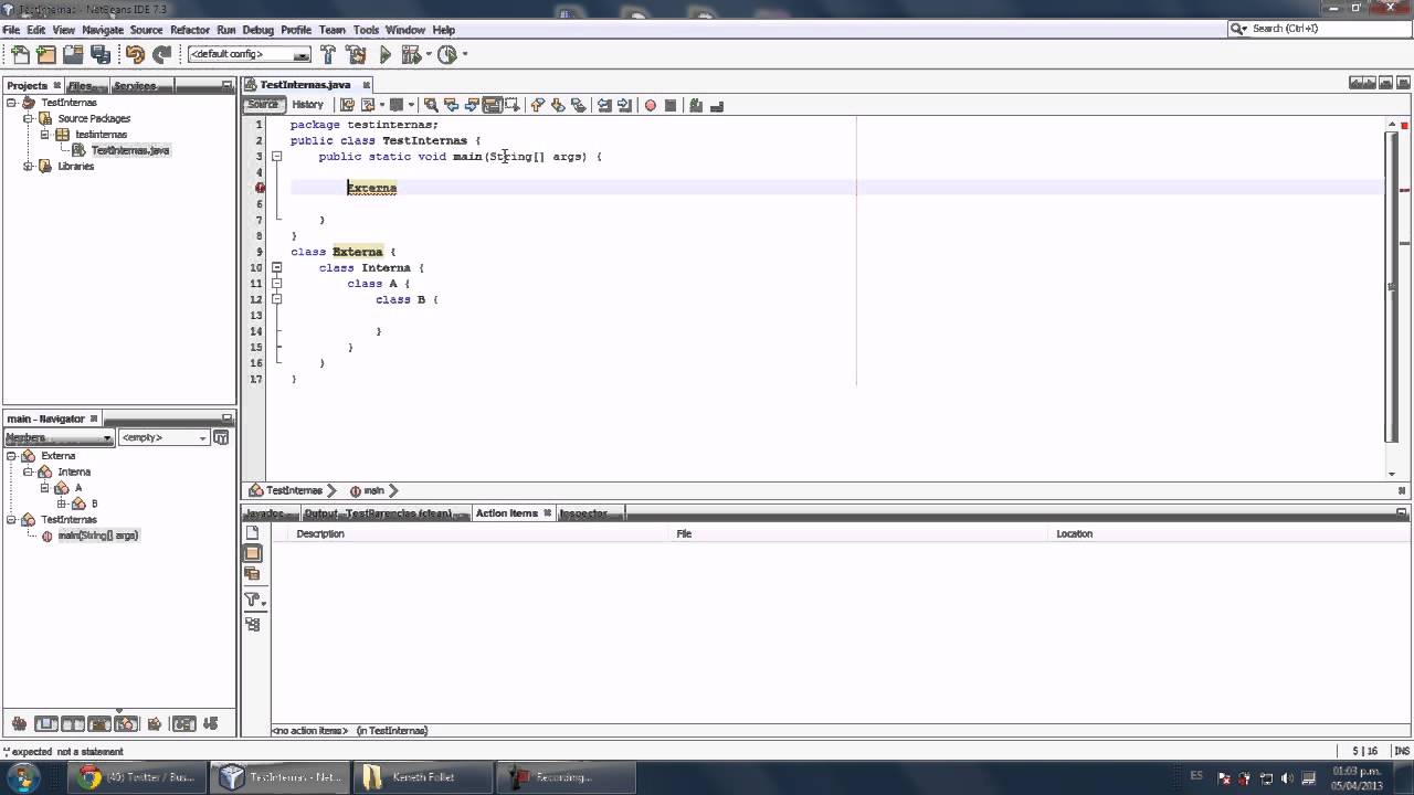 Java - Clases Internas, parte 1 - YouTube