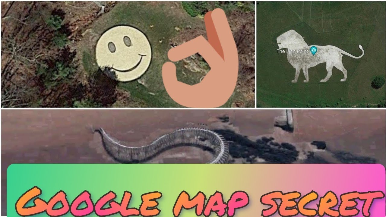 259 The Lion point Smile face big snake Google map  259 The Lion point Smile face big snake Google map