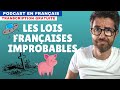 Les lois françaises improbables - Compréhension orale en français natif avec sous-titres.