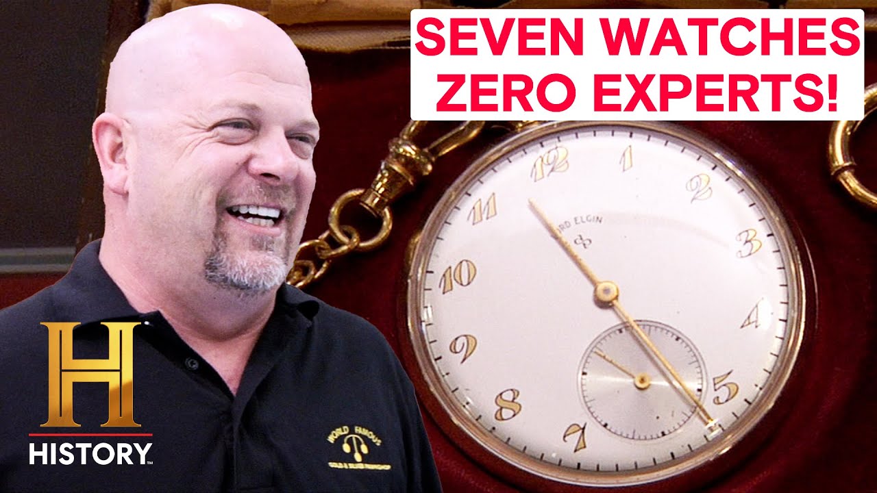 Top 7 MOST EXPENSIVE Watches | Pawn Stars | History