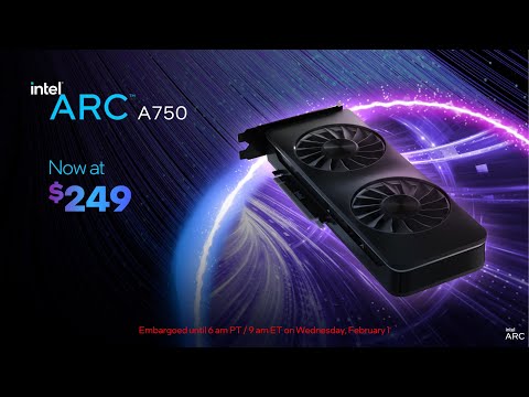 Intel a750 GPU Dropping Price