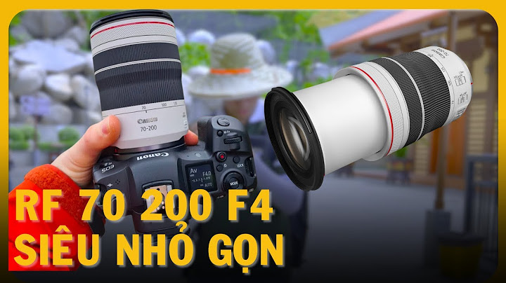 Đánh giá lens 70-200 f4l