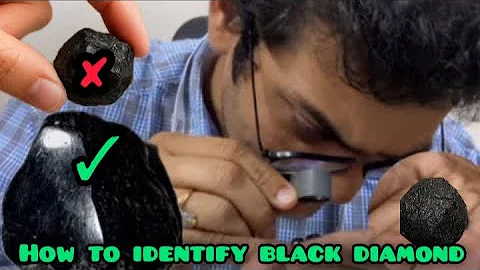How to Identify a Real Black Diamond (Carbonado) – Easy Methods