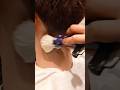 ASMR shaving #襟足#ヒロ銀座 #barber#ASMR