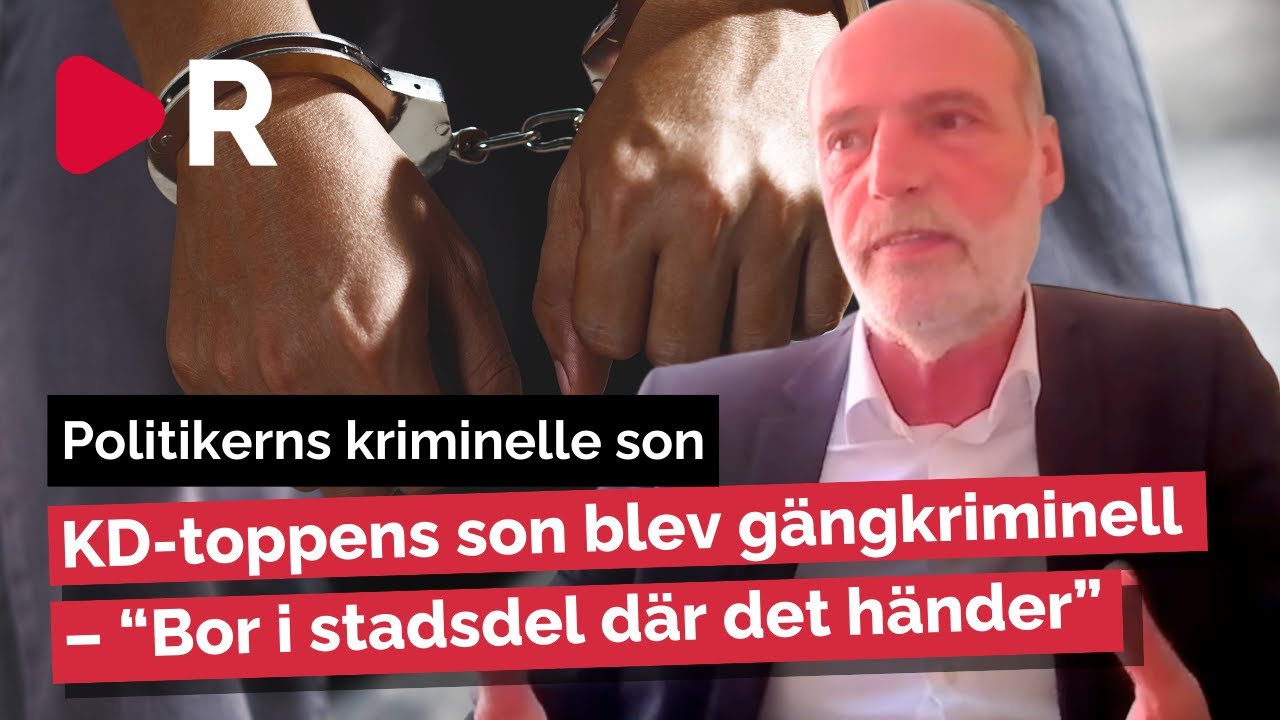 KD-toppens son blev gängkriminell – kastade ut honom ur hemmet