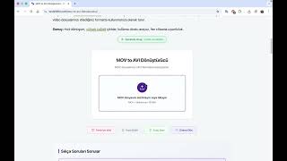 Mov To Avi Dönüştürücü Ücretsiz Online Movu Avi Formatına Çevir Aracı