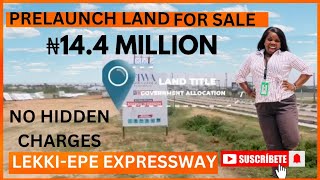 PRELAUNCH: Premium Land for sale along Lekki-Epe Expressway|Tiwa Garden City Phase2|Most Affordable