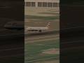  Airbus A 321 landing in Heathrow airport. 