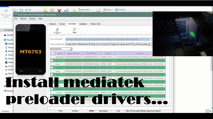 How to Install MTK USB preloader (VCOM) drivers | Windows 10, 8.1, 8, 7
