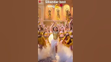 Thumbnail of #shorts Sikandar teaser song💪🌹best song