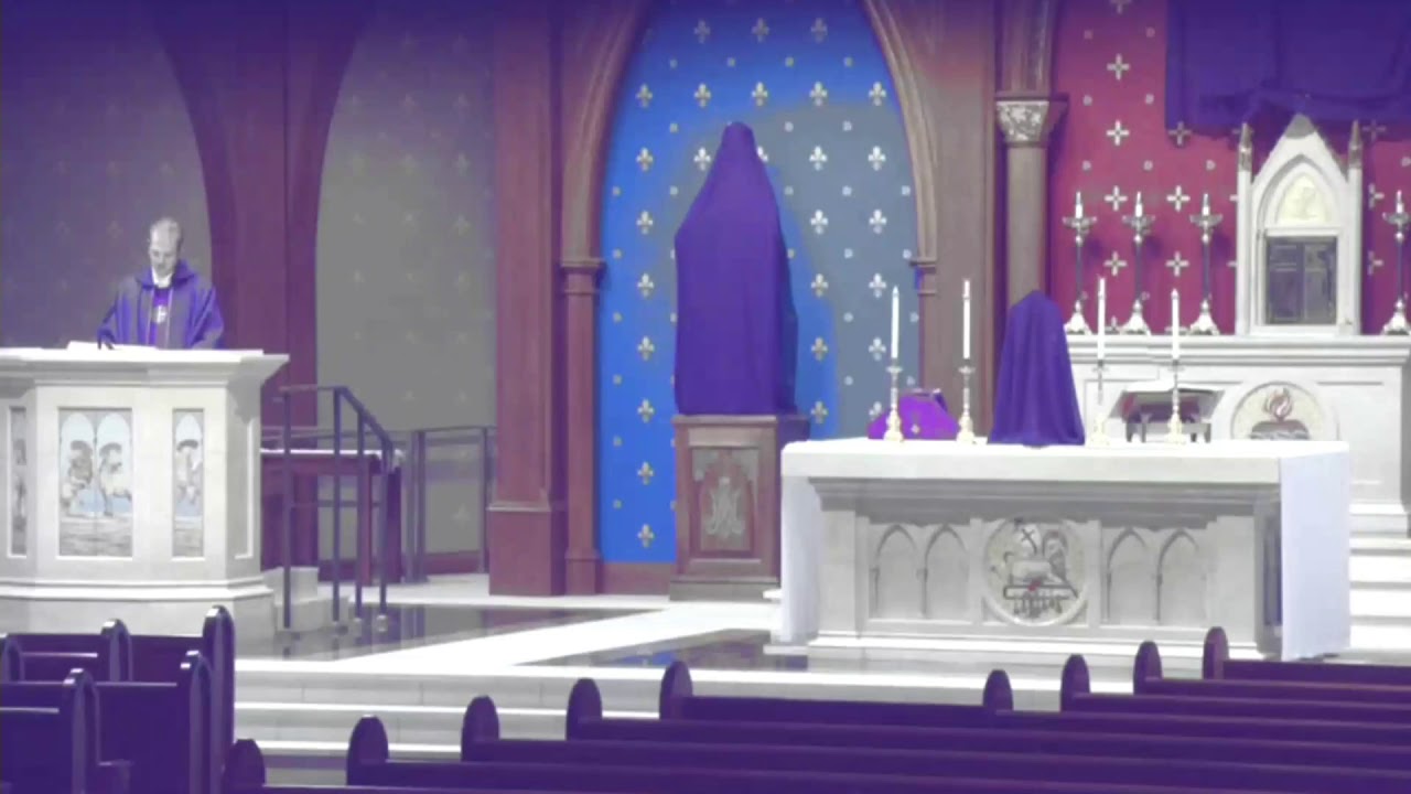 St Louis Catholic Church Alexandria, VA April 1, 2020 Morning Mass