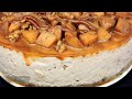 Tarta de queso y manzana (Cheesecake de manzana)