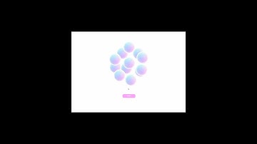 I create this Interactive Draggable Bubbles Animation using Spline
