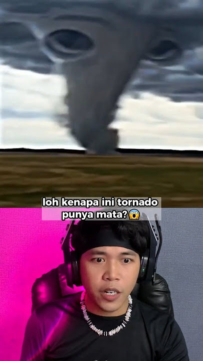 Penampakan Tornado Terbesar Di Dunia 😱 #shorts