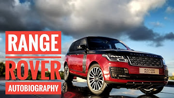 Land Rover Range Rover SV Autobiography Dual Tone Launch Realistic Model SUV 1:18 Scale 4K Ultra HD