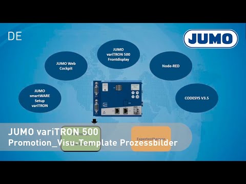 JUMO variTRON - Promotion Visu Template: Prozessbilder II Process Images (english subs)