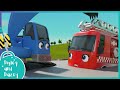🚧 Fire Truck Emergency 🚜 | Digley and Dazey | Kids Construction Truck Cartoons