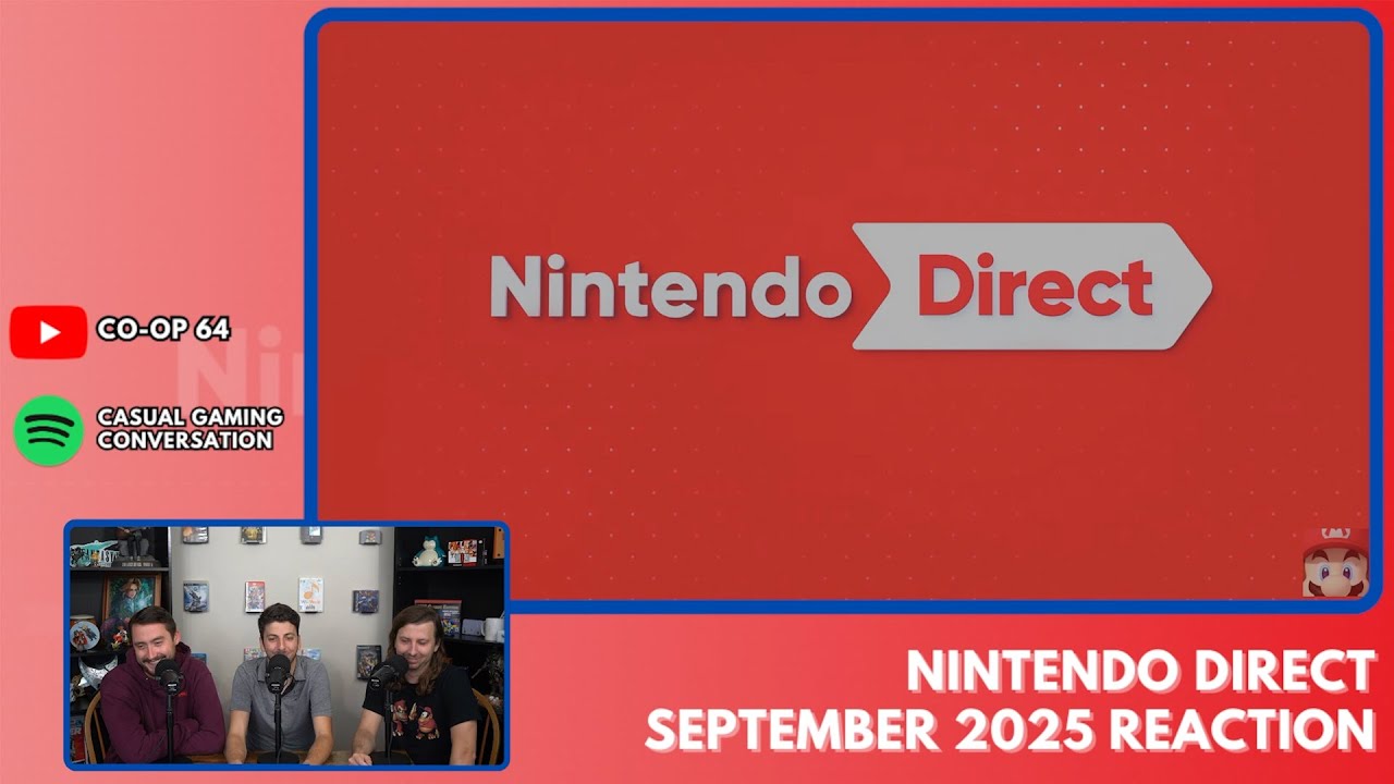 Nintendo Direct September 2025 REACTION With Co-Op 64