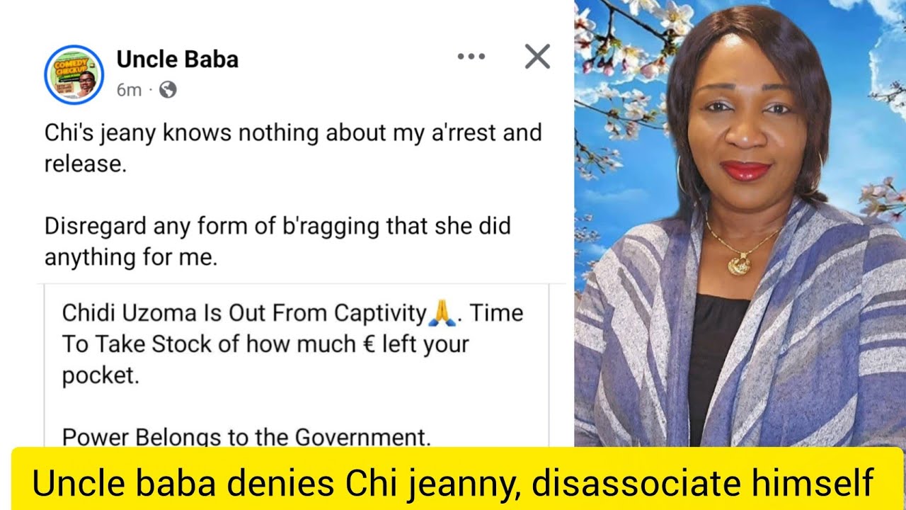 Дядя Баба публично отвергает и отмежевывается от Чи Джинни после того, как она похвасталась тем, ...