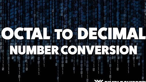 Octal to Decimal conversion Floating Number watch in this amazing video of the day