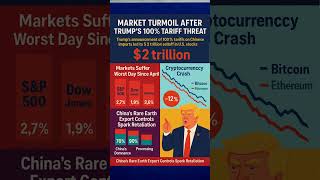 $2 Trillion Wipeout: Trump’s 100% China Tariff Threat Triggers Stock & Crypto Crash