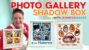Make A Photo Frame Shadow Box: The Perfect Family Gift!