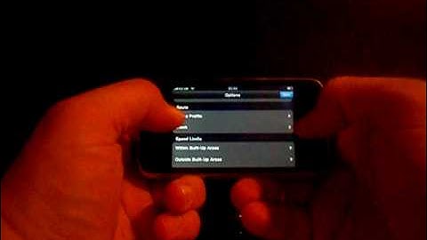 Navigon MobileNavigator for iPhone English video Demo