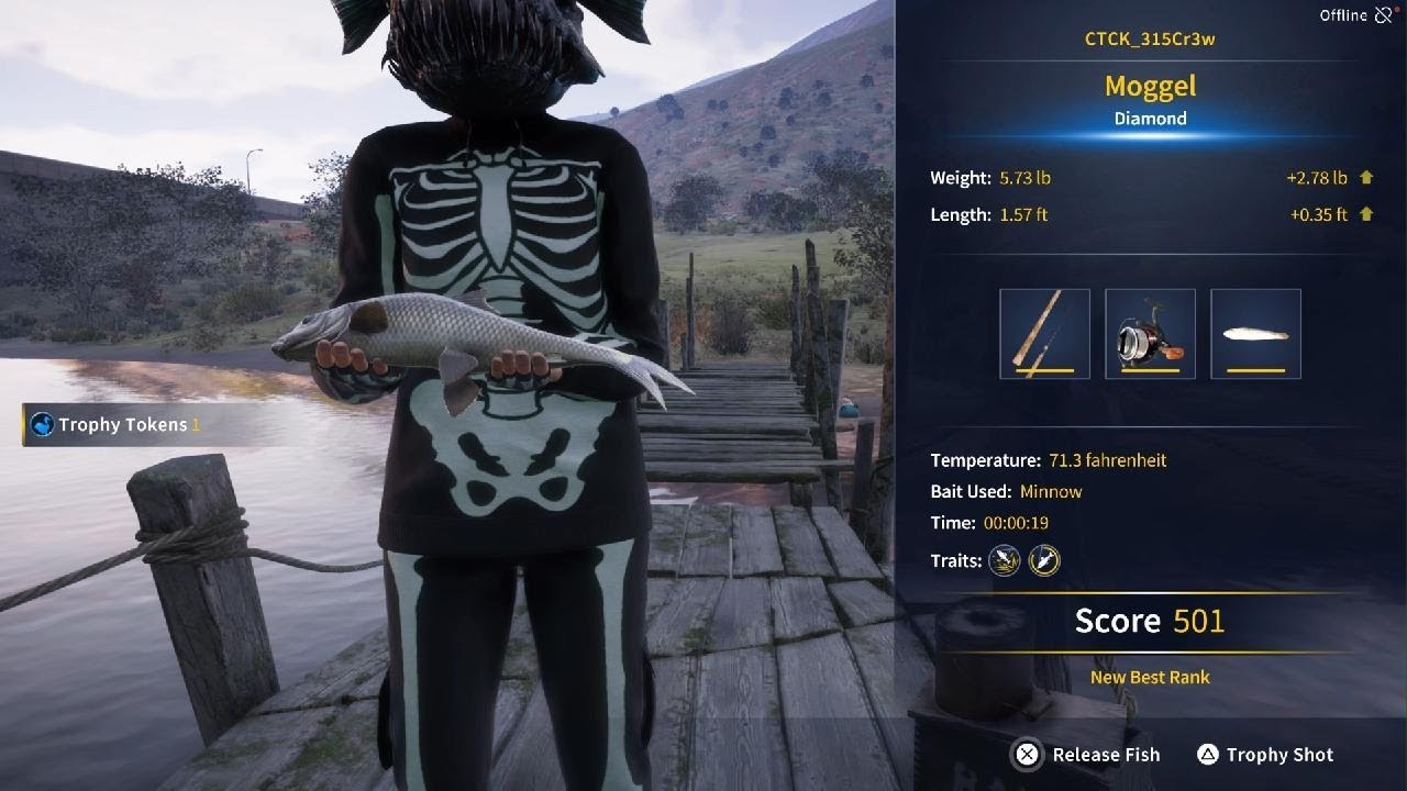 Diamond moggel first cast