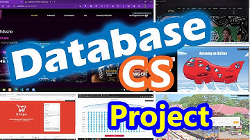 วิชา Database นำเสนอ Project เพื่อประยุกต์ใช้ฐานข้อมูล | อ.เอิญ สุริยะฉาย (KMUTNB)
