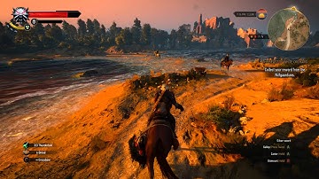 The Witcher 3 Hairworks on