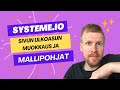 Systeme.io pikaopas - sivujen muokkaus ja mallipohjien lataus