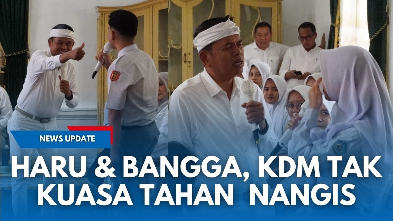 CERITA ANAK KELUARGA Miskin di Jabar Lolos ITB Bikin Kang Dedi Nangis Haru & Bangga
