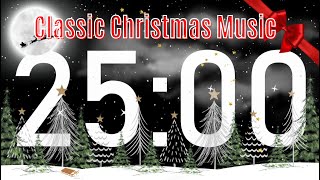 Celebrity CLASSIC CHRISTMAS MUSIC || 25 Minute Timer || #timer #christmas #trending #education #classic Profile