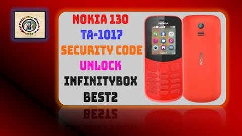 |How to unlock Nokia 130 (TA-1017) Security code || Just in one click | TECH City